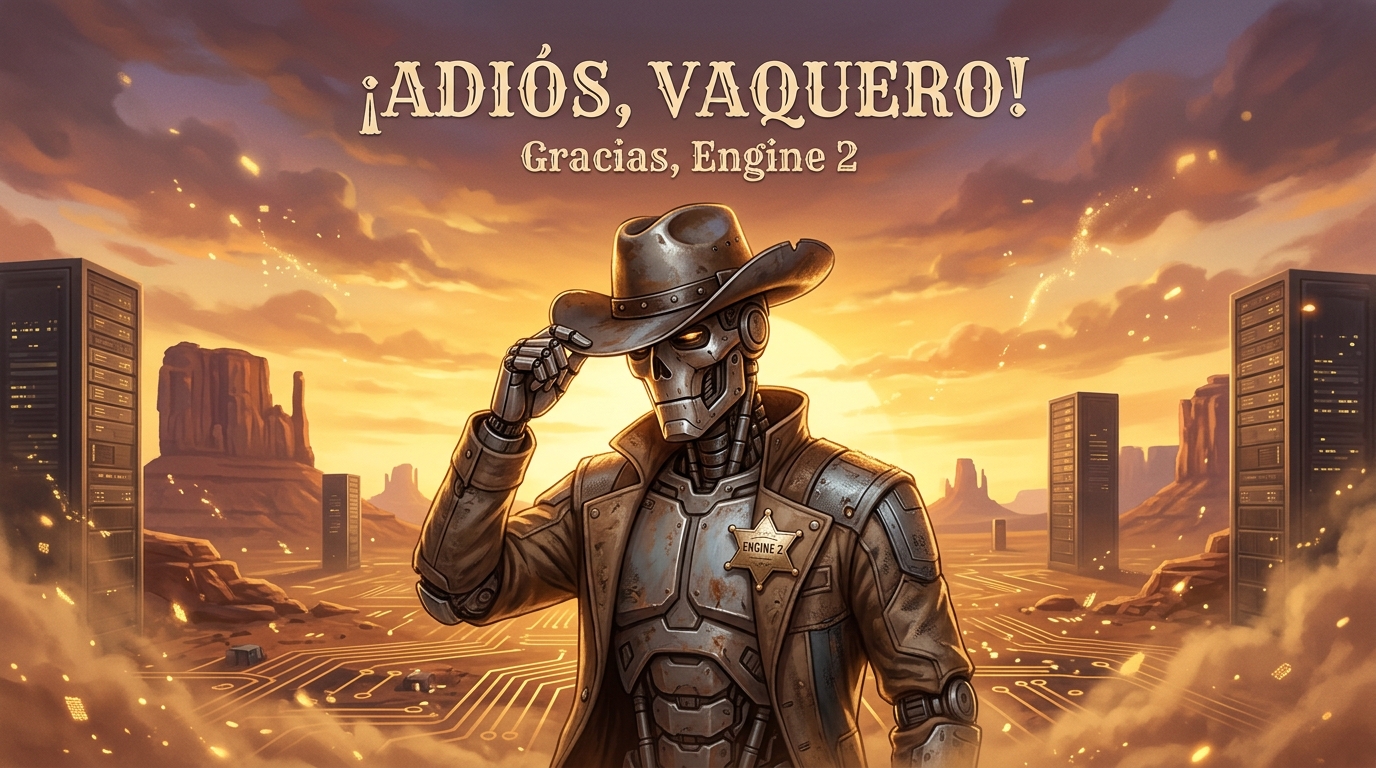 ¡Adiós, Vaquero! Gracias, Engine 2